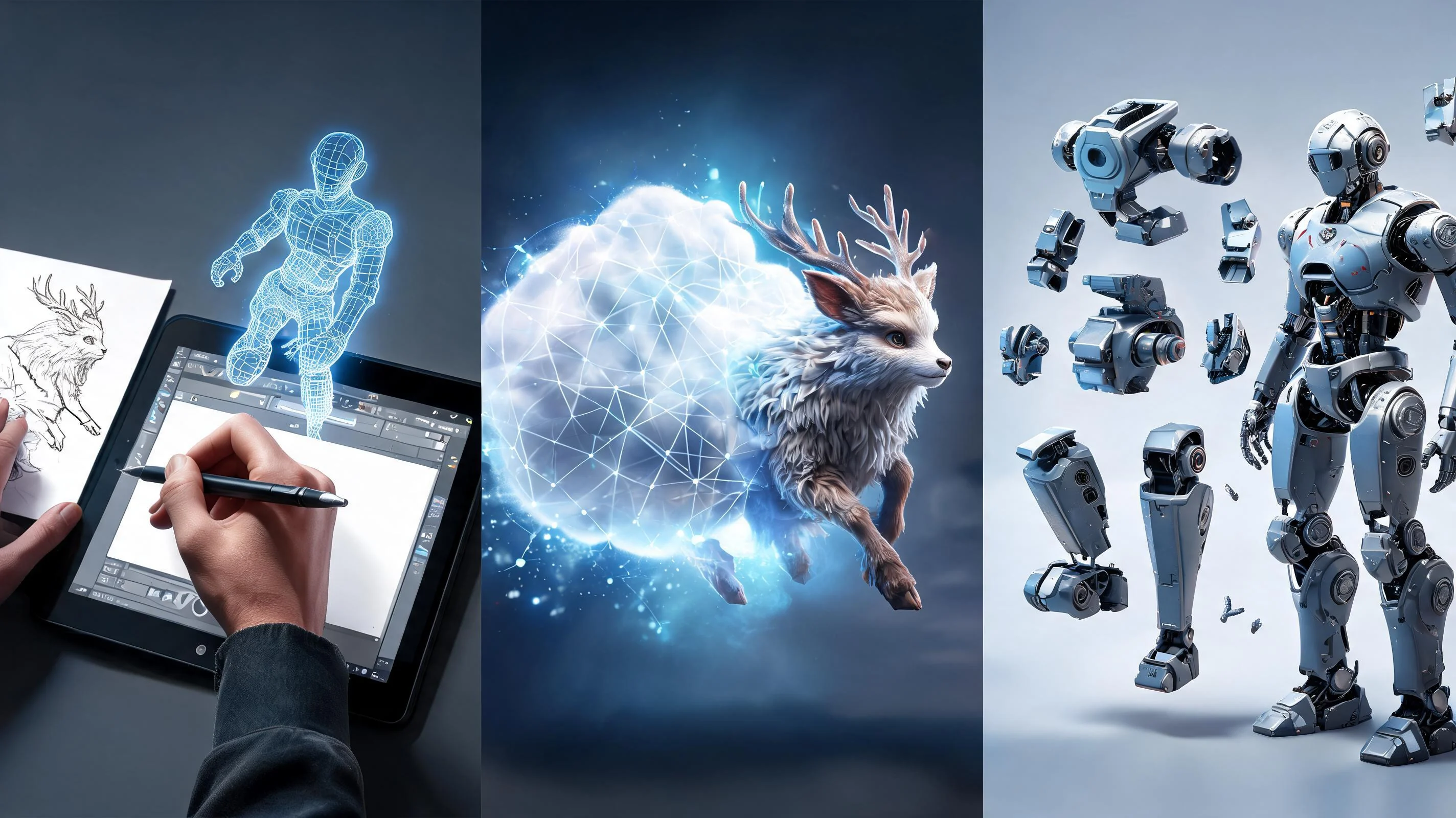 Generador de modelos 3D con IA — workflow proof visual evidence