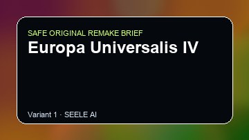 Europa Universalis IV State of Decay Custom Game Builder preview