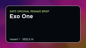 Exo One The Last Oricru Custom Game Builder preview
