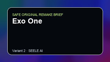 Exo One original game remake reference artwork 2