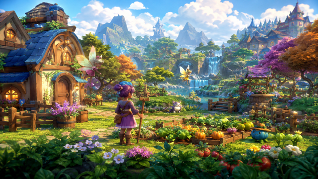 Fae Farm original game remake reference artwork 3