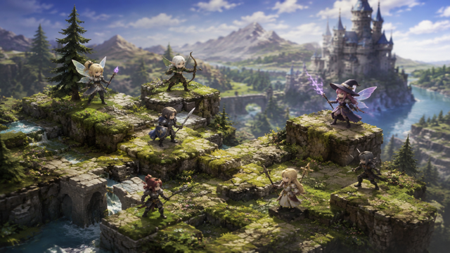 Fae Tactics original game remake reference artwork 3