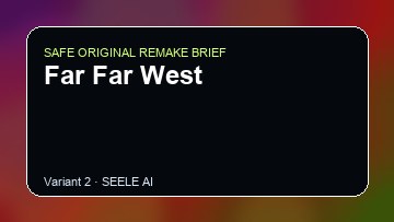 Far Far West original game remake reference artwork 2