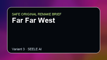 Far Far West original game remake reference artwork 3