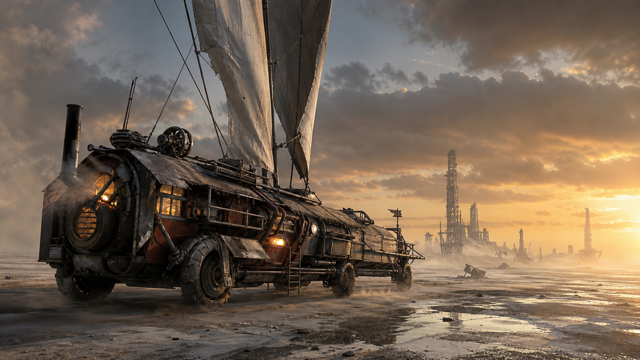 Far Lone Sails original game remake reference artwork 3