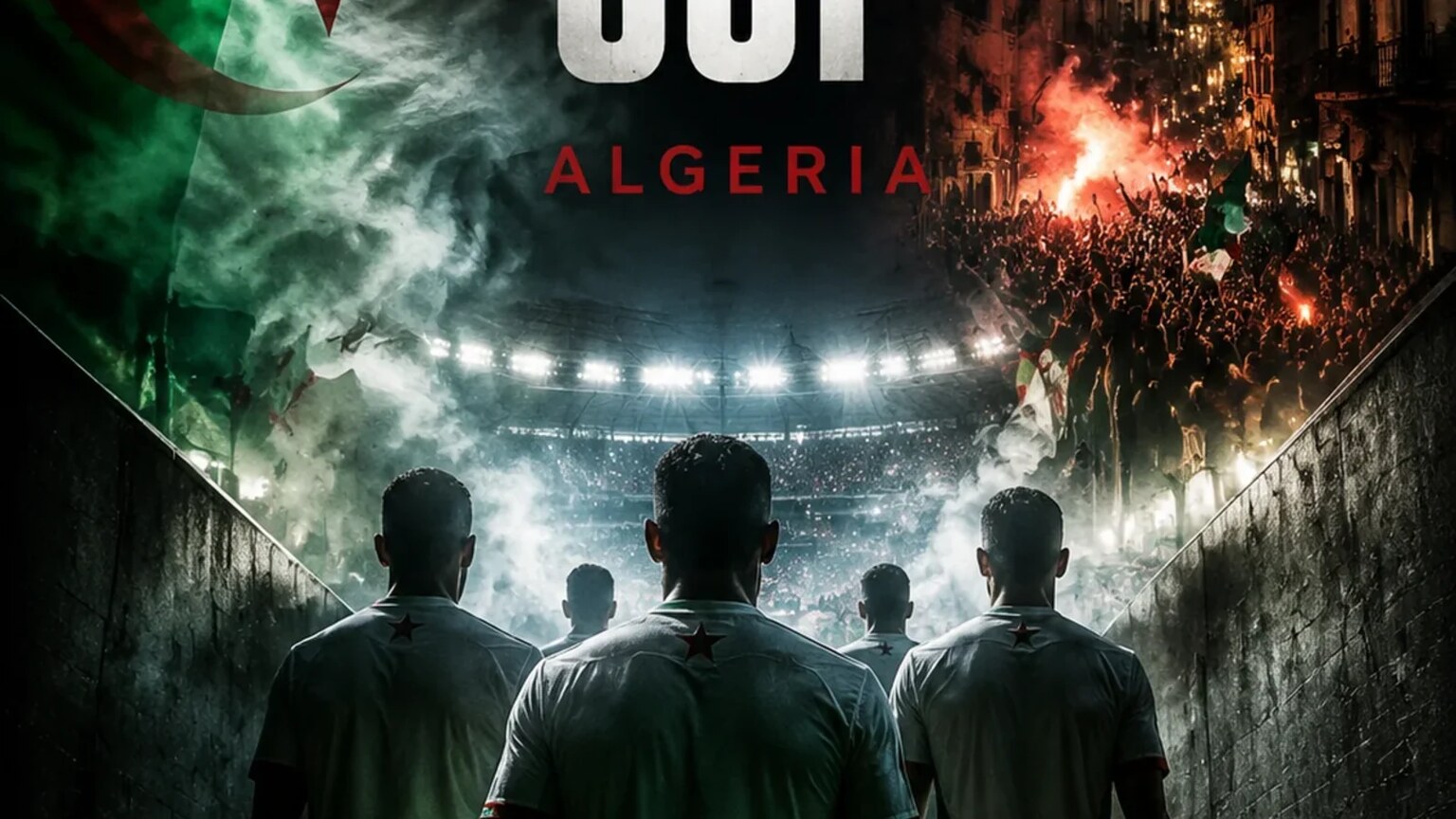 Matchday creative illustration for Football Semi Final Match Poster Maker
