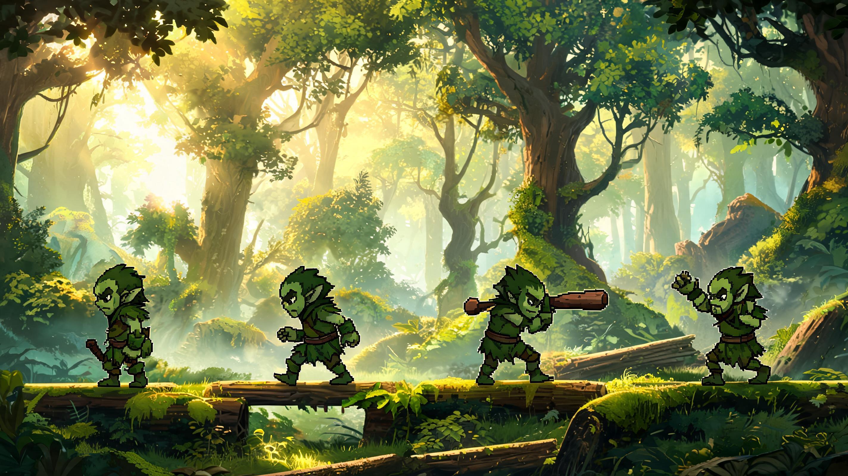 Prompt 2 illustration for AI Sprite Generator for Indie Games