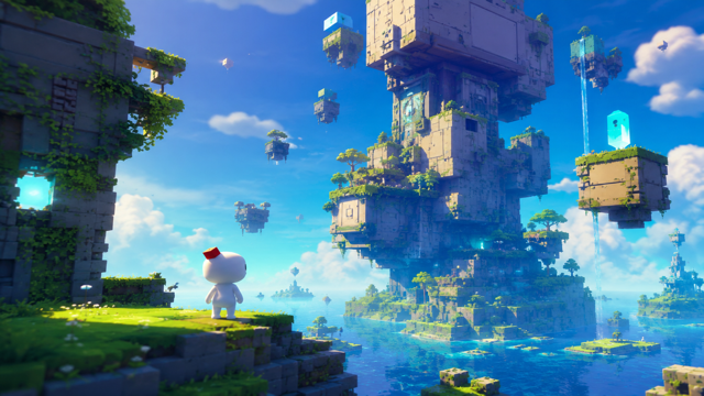 Fez original game remake reference artwork 3