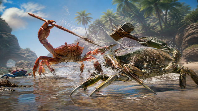 Fight Crab original game remake reference artwork 3