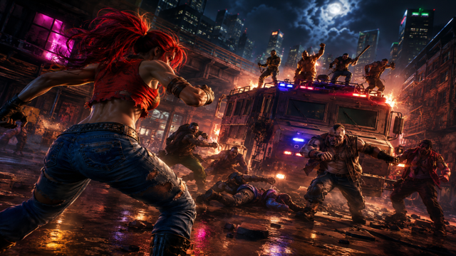 Fight N Rage original game remake reference artwork 2