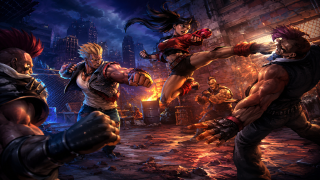 Fight N Rage original game remake reference artwork 3