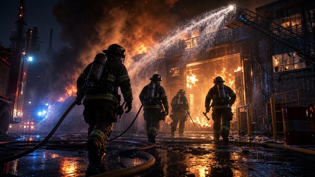 Firefighting Simulator The Squad original game remake reference artwork 1