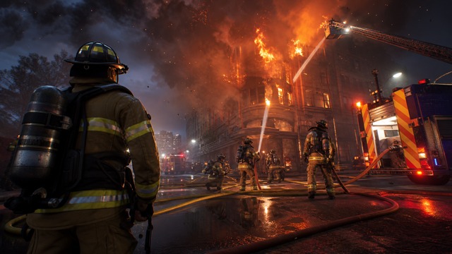 Firefighting Simulator The Squad original game remake reference artwork 3