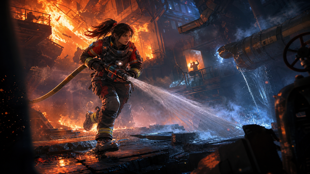 Firegirl Hack n Splash Rescue Foregone DIY Game Maker preview