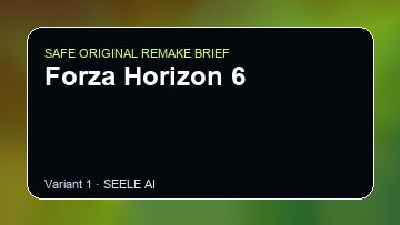 Forza Horizon 6 Game Customer Remake preview