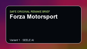 Forza Motorsport Game Customer Remake preview