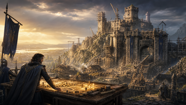 Foundation Castles original game remake reference artwork 2