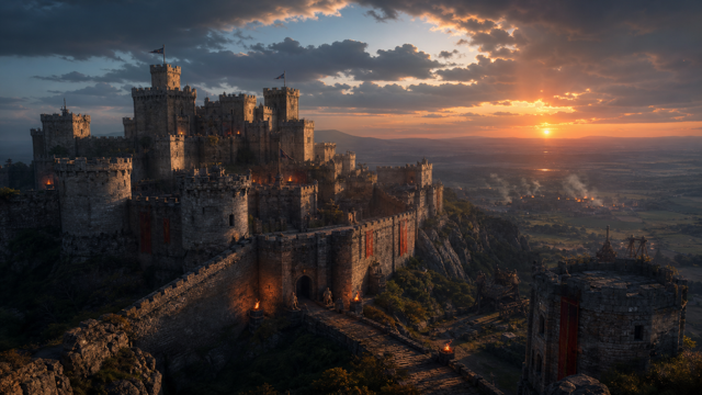 Foundation Castles original game remake reference artwork 3