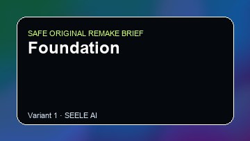 Foundation Game Customer Remake preview