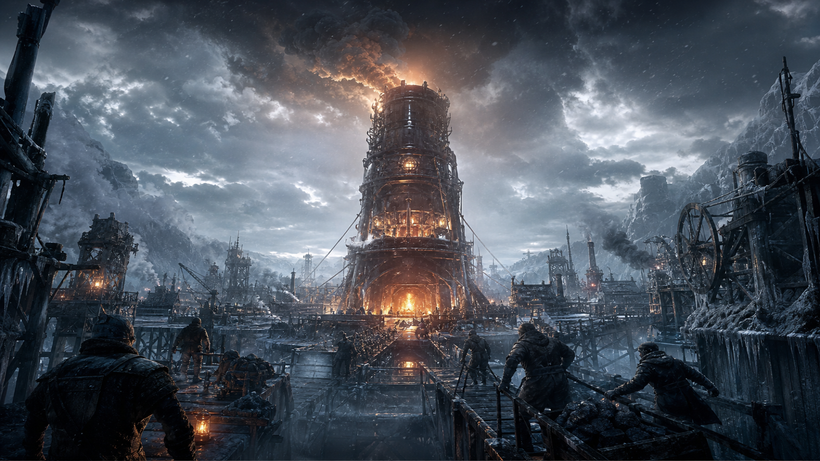 Frostpunk Game Customer Remake preview