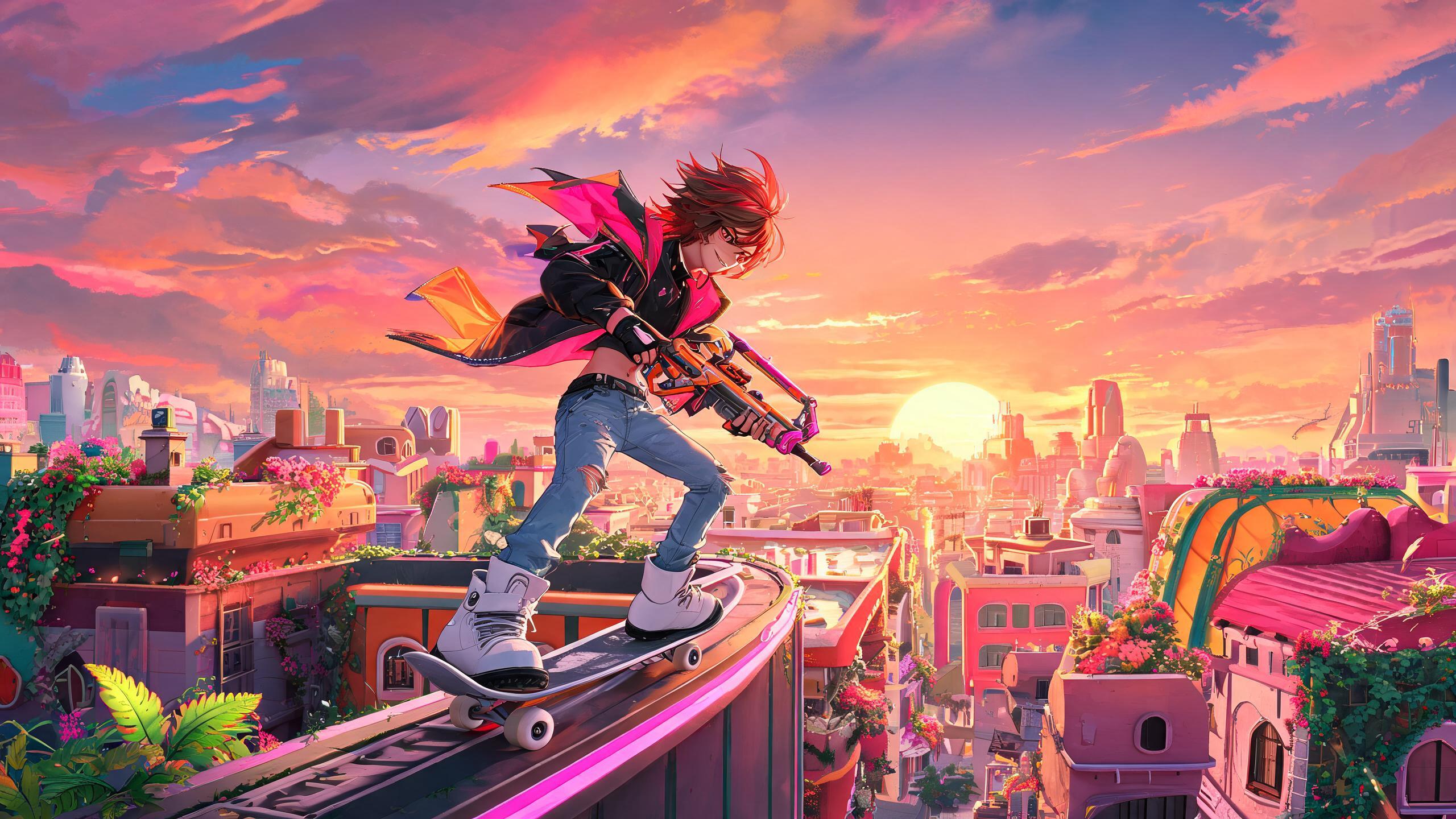 Sunset Overdrive Overcrowd A Commute Em Up DIY Game Maker preview