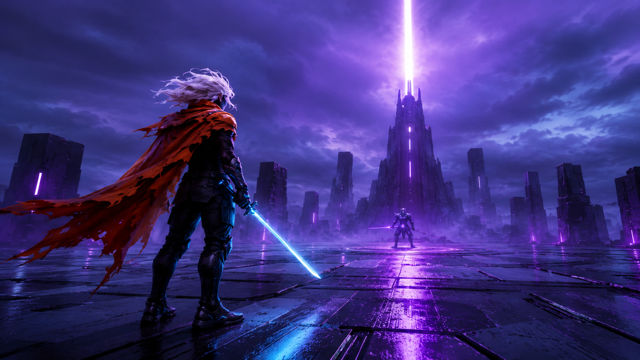 Furi original game remake reference artwork 2