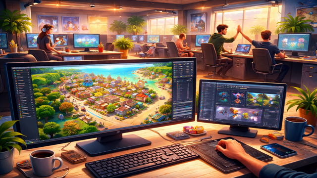 Game Dev Tycoon original game remake reference artwork 3