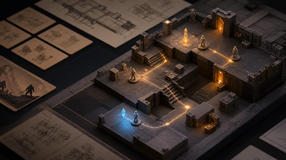 AI game design planning visual showing lp feature 03