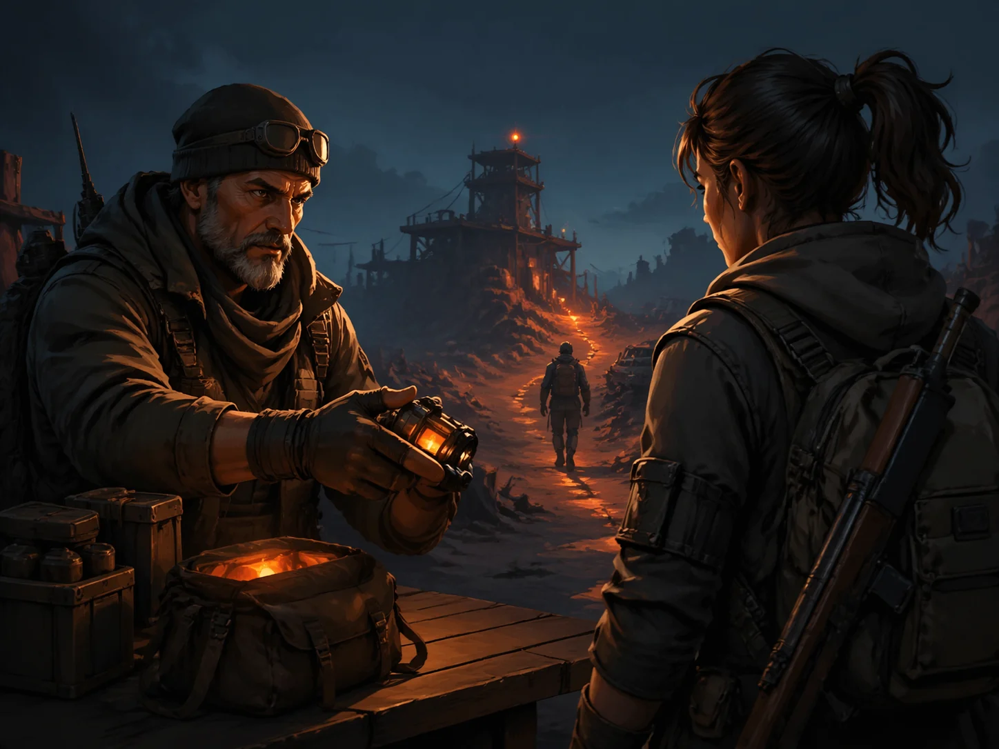 Quest writing card artwork supplied for the AI game quest writer landing page