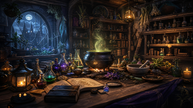 Potion Craft Valley Peaks Custom Game Builder preview