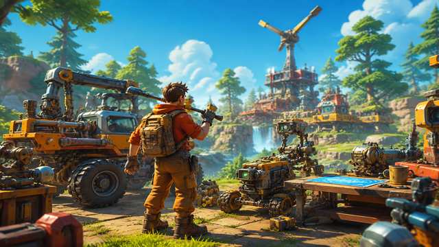 Scrap Mechanic Airships Conquer the Skies Custom Game Builder preview