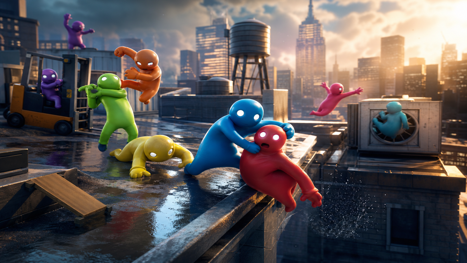 Gang Beasts original game remake reference artwork 3