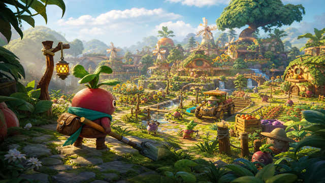 Garden Story original game remake reference artwork 2
