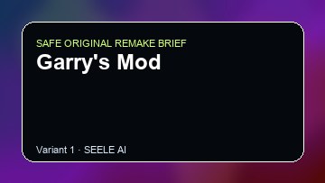 Garry's Mod Game Customer Remake preview