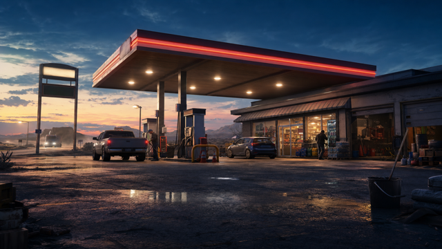 Gas Station Simulator original game remake reference artwork 1