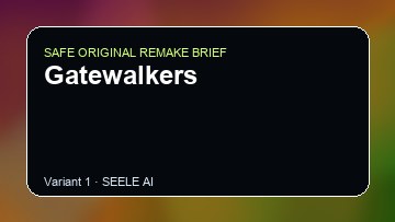 Gatewalkers original game remake reference artwork 1