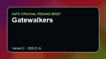Gatewalkers original game remake reference artwork 2