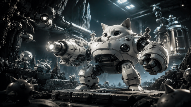 Gato Roboto original game remake reference artwork 3