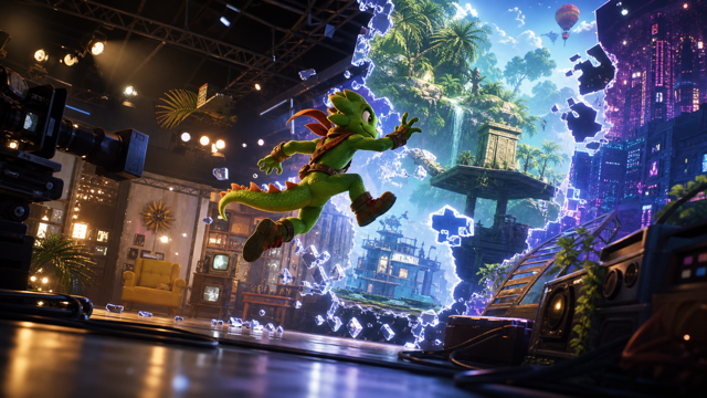 Gex original gex custom game reference artwork 1