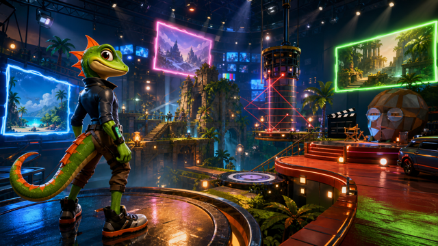 Gex original gex custom game reference artwork 3