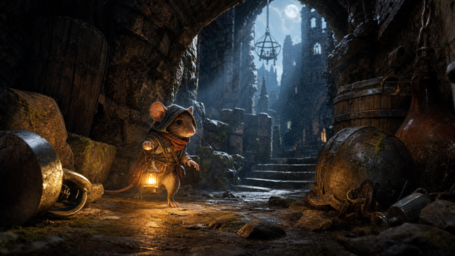 Ghost of a Tale original game remake reference artwork 2