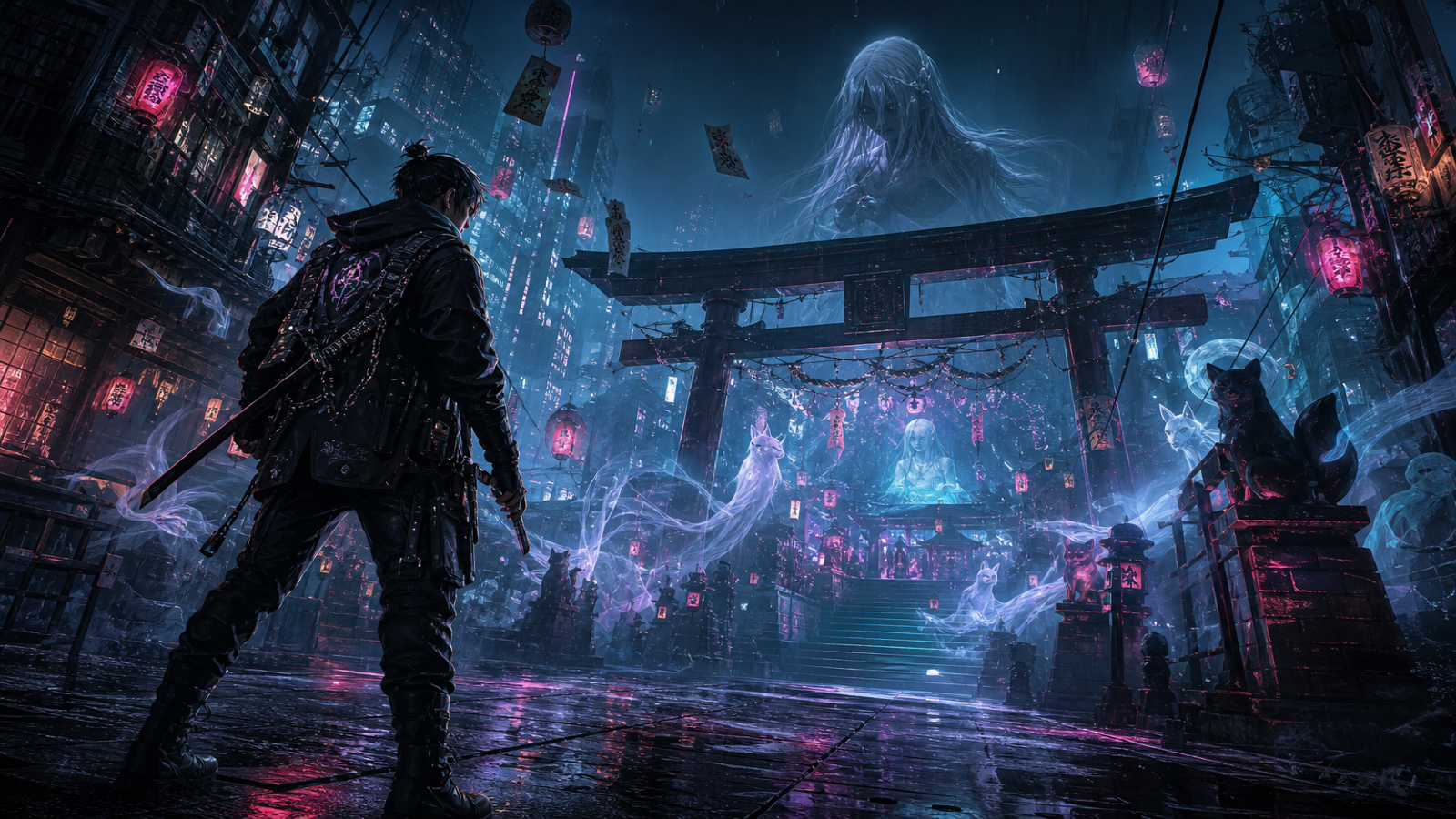 Ghostwire Tokyo Game Customer Remake preview