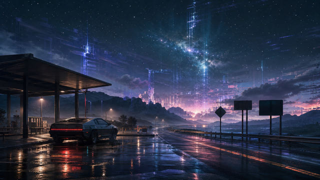 Glitchhikers The Spaces Between original game remake reference artwork 3