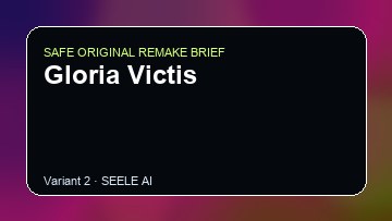 Gloria Victis original game remake reference artwork 2