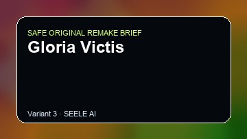 Gloria Victis original game remake reference artwork 3