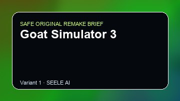 Goat Simulator 3 Mini Motorways Custom Game Builder preview