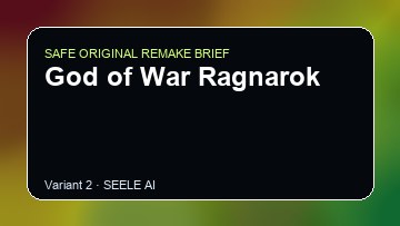 God of War Ragnarok original game remake reference artwork 2