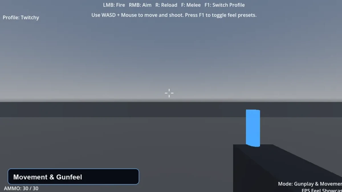 Godot FPS game generator — scenario 01 view