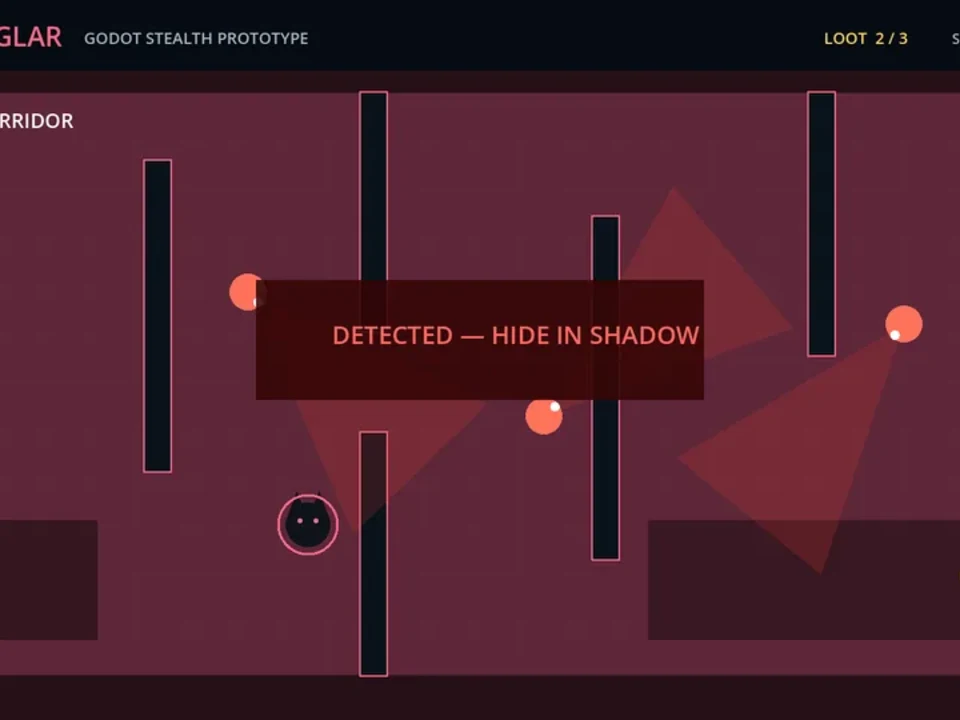 Godot stealth game generator — hero 02 view