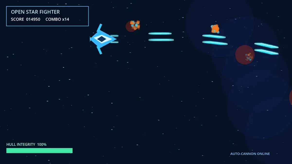 space shooter game scenario 01 visual